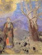 Odilon Redon The Buddha (mk06) Spain oil painting artist